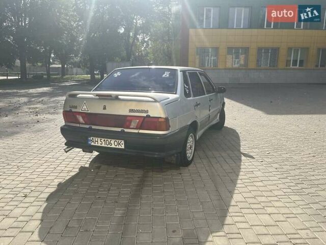 Серый ВАЗ 2115 Самара, объемом двигателя 1.5 л и пробегом 216 тыс. км за 2600 $, фото 2 на Automoto.ua