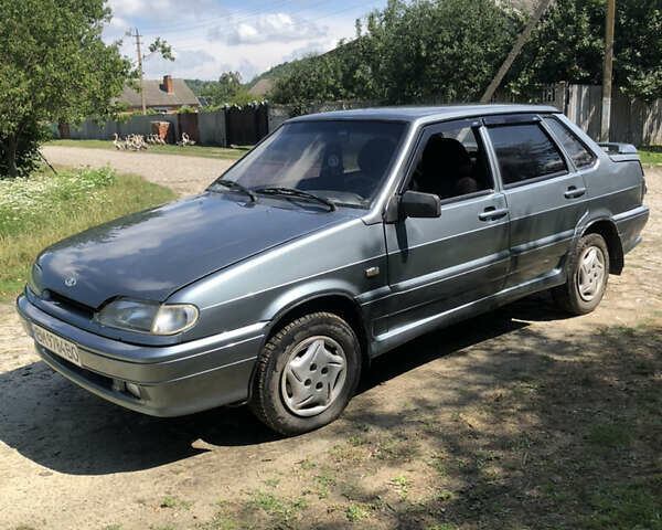 Серый ВАЗ 2115 Самара, объемом двигателя 1.5 л и пробегом 222 тыс. км за 1550 $, фото 6 на Automoto.ua