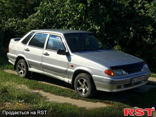 Серый ВАЗ 2115 Самара, объемом двигателя 1.6 л и пробегом 219 тыс. км за 2200 $, фото 4 на Automoto.ua