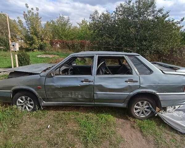 Серый ВАЗ 2115 Самара, объемом двигателя 1.5 л и пробегом 150 тыс. км за 400 $, фото 3 на Automoto.ua