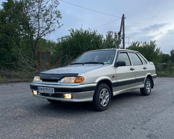 Серый ВАЗ 2115 Самара, объемом двигателя 1.5 л и пробегом 177 тыс. км за 2200 $, фото 7 на Automoto.ua