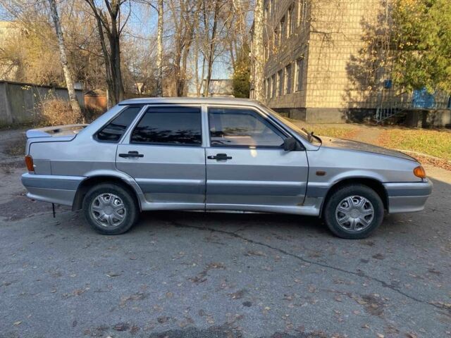 Серый ВАЗ 2115 Самара, объемом двигателя 1.5 л и пробегом 230 тыс. км за 1450 $, фото 3 на Automoto.ua