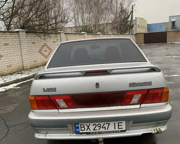 Серый ВАЗ 2115 Самара, объемом двигателя 1.5 л и пробегом 210 тыс. км за 1500 $, фото 3 на Automoto.ua