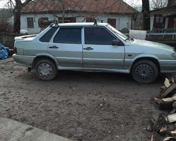 Серый ВАЗ 2115 Самара, объемом двигателя 1.5 л и пробегом 180 тыс. км за 1800 $, фото 4 на Automoto.ua