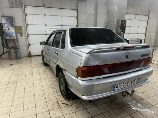 Серый ВАЗ 2115 Самара, объемом двигателя 1.5 л и пробегом 300 тыс. км за 788 $, фото 2 на Automoto.ua