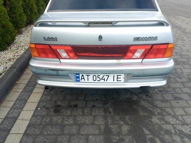 Серый ВАЗ 2115 Самара, объемом двигателя 1.5 л и пробегом 1000 тыс. км за 1650 $, фото 4 на Automoto.ua