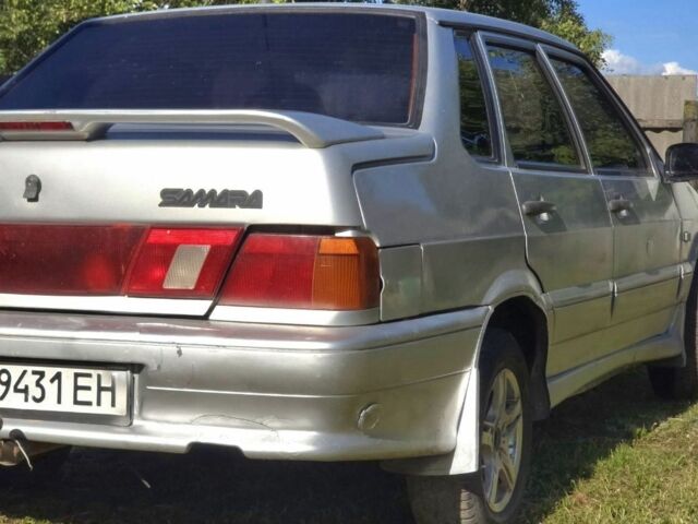 Сірий ВАЗ 2115 Самара, об'ємом двигуна 1.5 л та пробігом 224 тис. км за 1200 $, фото 2 на Automoto.ua