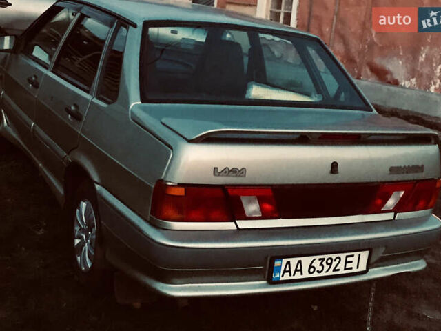 Серый ВАЗ 2115 Самара, объемом двигателя 1.5 л и пробегом 170 тыс. км за 1700 $, фото 6 на Automoto.ua
