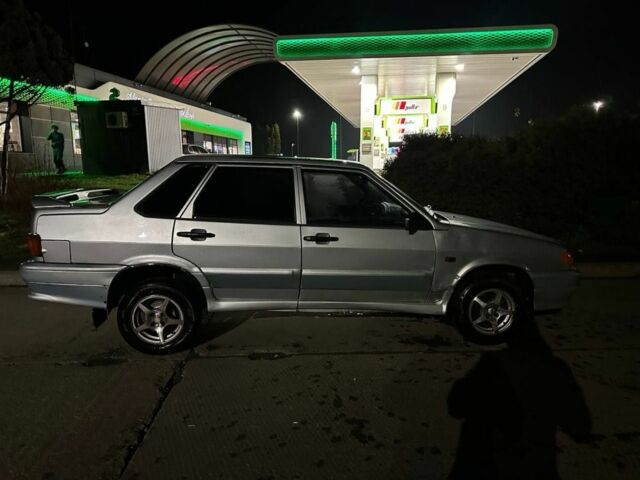 Серый ВАЗ 2115 Самара, объемом двигателя 1.5 л и пробегом 350 тыс. км за 1100 $, фото 3 на Automoto.ua