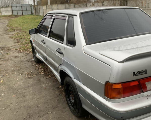 Сірий ВАЗ 2115 Самара, об'ємом двигуна 1.6 л та пробігом 210 тис. км за 1250 $, фото 4 на Automoto.ua