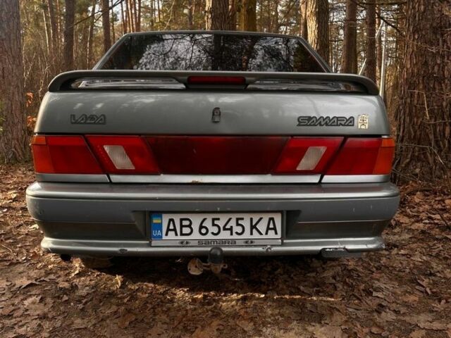Сірий ВАЗ 2115 Самара, об'ємом двигуна 1.6 л та пробігом 250 тис. км за 1343 $, фото 3 на Automoto.ua