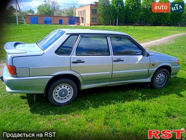 Серый ВАЗ 2115 Самара, объемом двигателя 1.6 л и пробегом 200 тыс. км за 2300 $, фото 1 на Automoto.ua