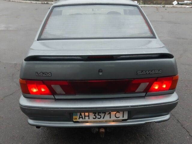 Сірий ВАЗ 2115 Самара, об'ємом двигуна 1.6 л та пробігом 190 тис. км за 1500 $, фото 5 на Automoto.ua