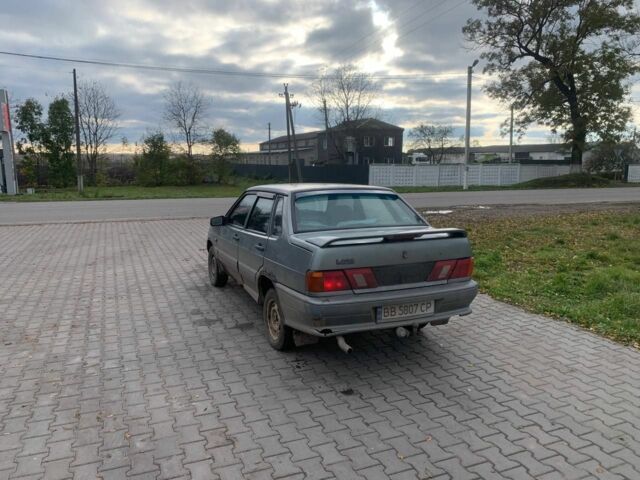 Сірий ВАЗ 2115 Самара, об'ємом двигуна 1.6 л та пробігом 200 тис. км за 750 $, фото 4 на Automoto.ua