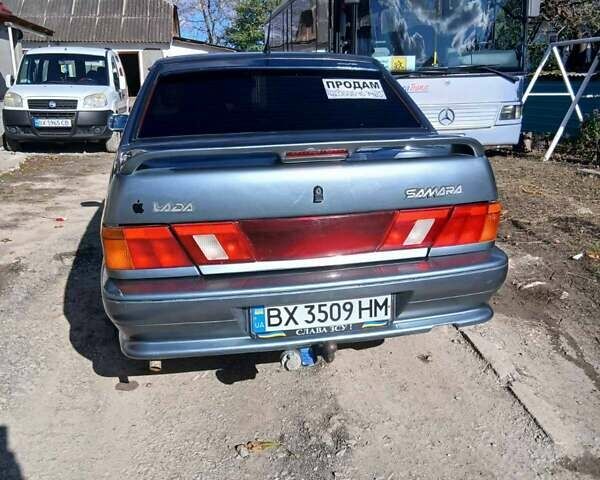 Сірий ВАЗ 2115 Самара, об'ємом двигуна 1.6 л та пробігом 162 тис. км за 2250 $, фото 3 на Automoto.ua