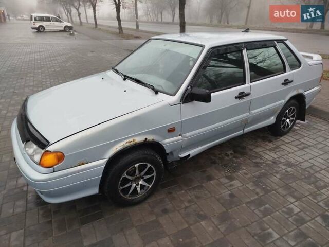 Серый ВАЗ 2115 Самара, объемом двигателя 1.6 л и пробегом 233 тыс. км за 1300 $, фото 7 на Automoto.ua