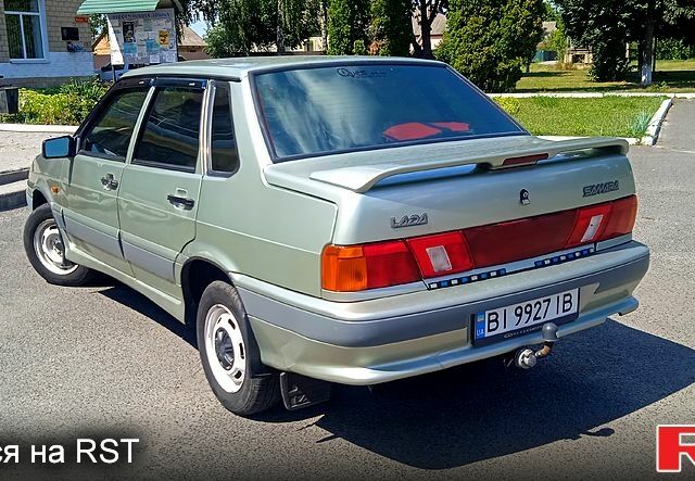 Серый ВАЗ 2115 Самара, объемом двигателя 1.6 л и пробегом 160 тыс. км за 1800 $, фото 3 на Automoto.ua