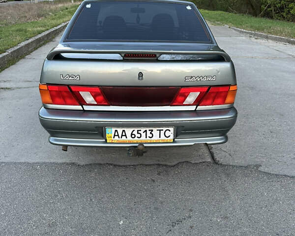 Серый ВАЗ 2115 Самара, объемом двигателя 1.6 л и пробегом 102 тыс. км за 2700 $, фото 6 на Automoto.ua
