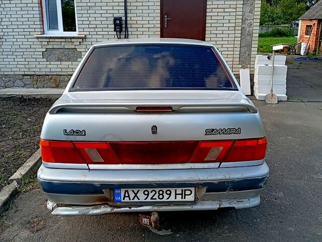 Серый ВАЗ 2115 Самара, объемом двигателя 1.6 л и пробегом 240 тыс. км за 1300 $, фото 2 на Automoto.ua