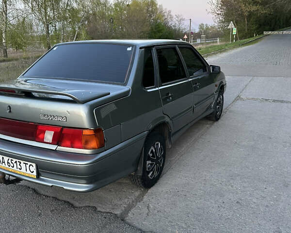 Серый ВАЗ 2115 Самара, объемом двигателя 1.6 л и пробегом 102 тыс. км за 2700 $, фото 5 на Automoto.ua