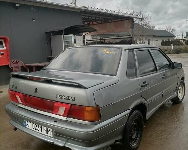 Серый ВАЗ 2115 Самара, объемом двигателя 1.6 л и пробегом 188 тыс. км за 1300 $, фото 1 на Automoto.ua