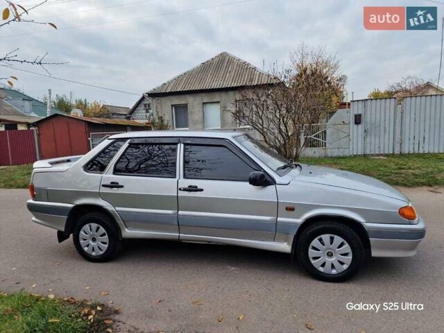 Серый ВАЗ 2115 Самара, объемом двигателя 1.6 л и пробегом 170 тыс. км за 2150 $, фото 1 на Automoto.ua