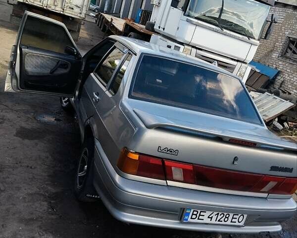 Серый ВАЗ 2115 Самара, объемом двигателя 1.6 л и пробегом 272 тыс. км за 2100 $, фото 6 на Automoto.ua