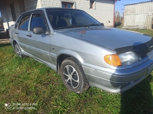 Серый ВАЗ 2115 Самара, объемом двигателя 1.6 л и пробегом 180 тыс. км за 1450 $, фото 2 на Automoto.ua