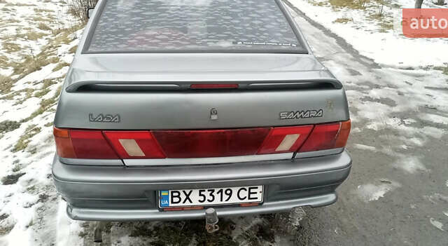 Сірий ВАЗ 2115 Самара, об'ємом двигуна 1.6 л та пробігом 164 тис. км за 1500 $, фото 5 на Automoto.ua
