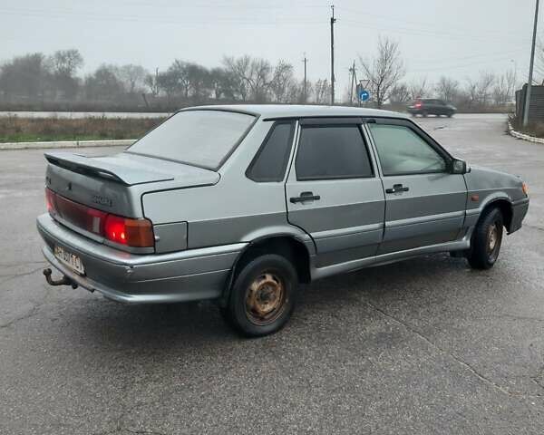 Серый ВАЗ 2115 Самара, объемом двигателя 1.6 л и пробегом 190 тыс. км за 1300 $, фото 4 на Automoto.ua