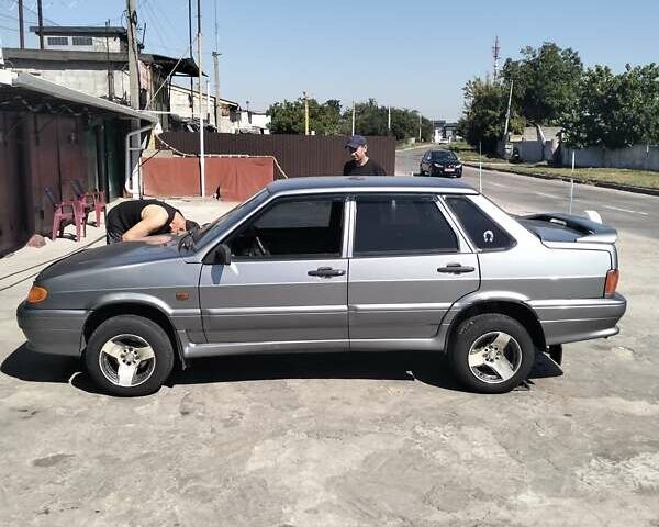 Серый ВАЗ 2115 Самара, объемом двигателя 1.6 л и пробегом 202 тыс. км за 2500 $, фото 1 на Automoto.ua