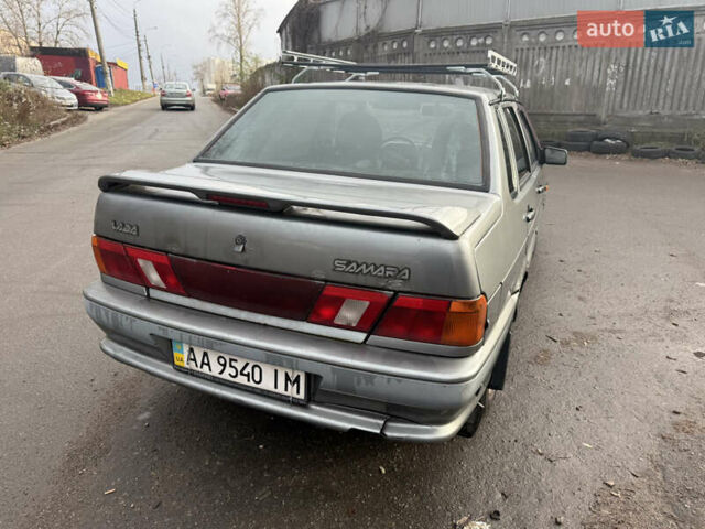 Сірий ВАЗ 2115 Самара, об'ємом двигуна 1.6 л та пробігом 251 тис. км за 600 $, фото 2 на Automoto.ua