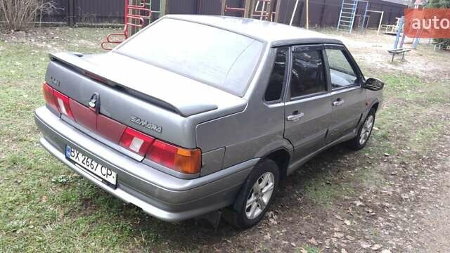 Серый ВАЗ 2115 Самара, объемом двигателя 1.6 л и пробегом 179 тыс. км за 2000 $, фото 8 на Automoto.ua