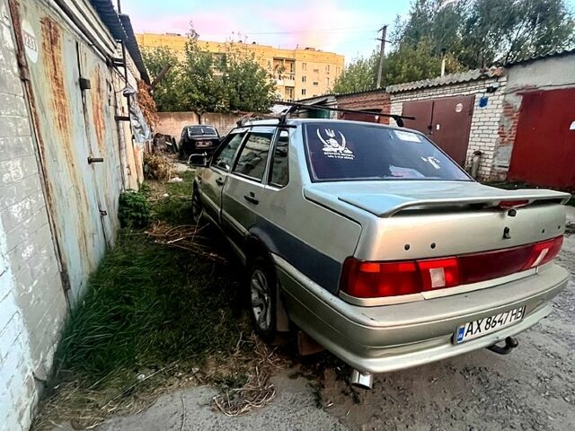 Серый ВАЗ 2115 Самара, объемом двигателя 1.6 л и пробегом 175 тыс. км за 1399 $, фото 1 на Automoto.ua