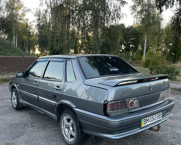 Сірий ВАЗ 2115 Самара, об'ємом двигуна 1.6 л та пробігом 220 тис. км за 1750 $, фото 4 на Automoto.ua