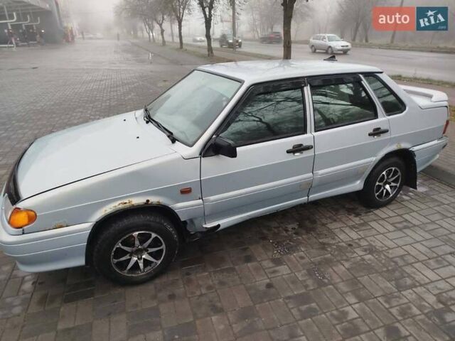 Серый ВАЗ 2115 Самара, объемом двигателя 1.6 л и пробегом 233 тыс. км за 1300 $, фото 1 на Automoto.ua