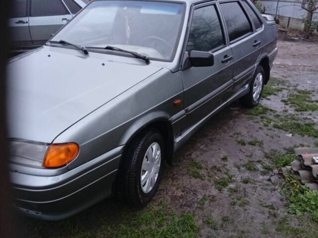 Серый ВАЗ 2115 Самара, объемом двигателя 1.5 л и пробегом 168 тыс. км за 1350 $, фото 1 на Automoto.ua