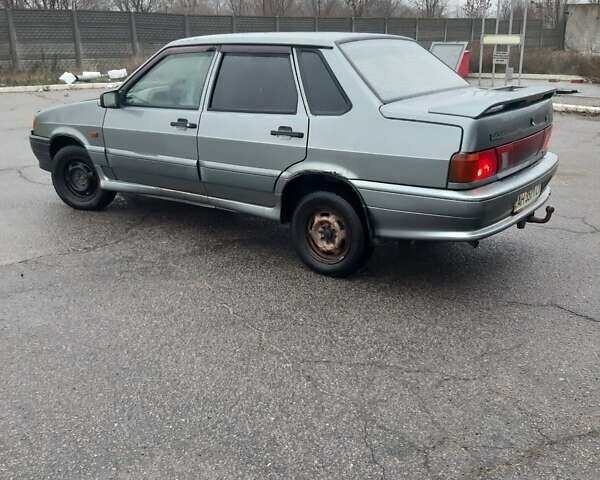 Серый ВАЗ 2115 Самара, объемом двигателя 1.6 л и пробегом 190 тыс. км за 1300 $, фото 5 на Automoto.ua