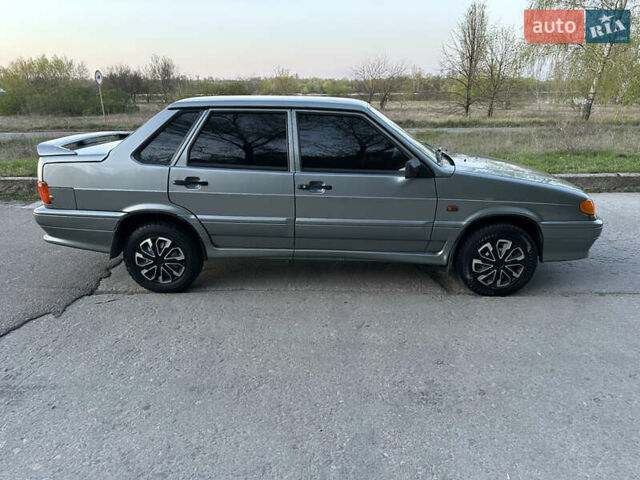 Серый ВАЗ 2115 Самара, объемом двигателя 1.6 л и пробегом 102 тыс. км за 2700 $, фото 4 на Automoto.ua