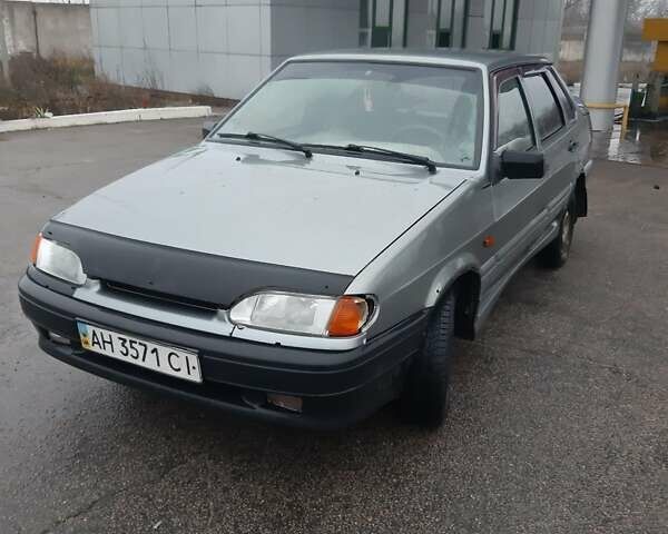 Серый ВАЗ 2115 Самара, объемом двигателя 1.6 л и пробегом 190 тыс. км за 1300 $, фото 2 на Automoto.ua