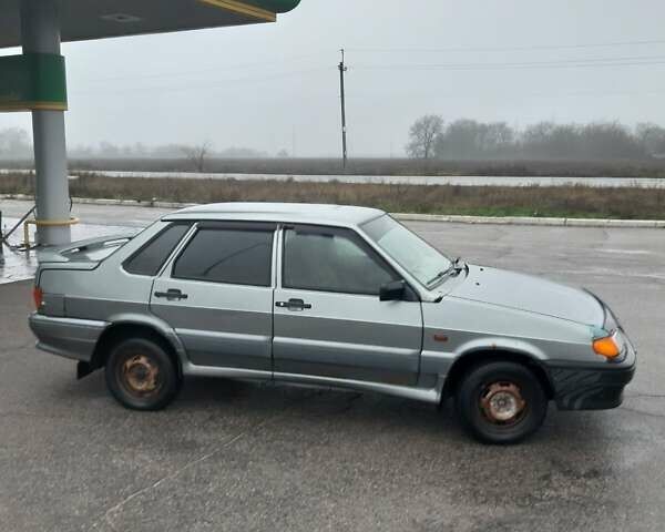 Серый ВАЗ 2115 Самара, объемом двигателя 1.6 л и пробегом 190 тыс. км за 1300 $, фото 3 на Automoto.ua