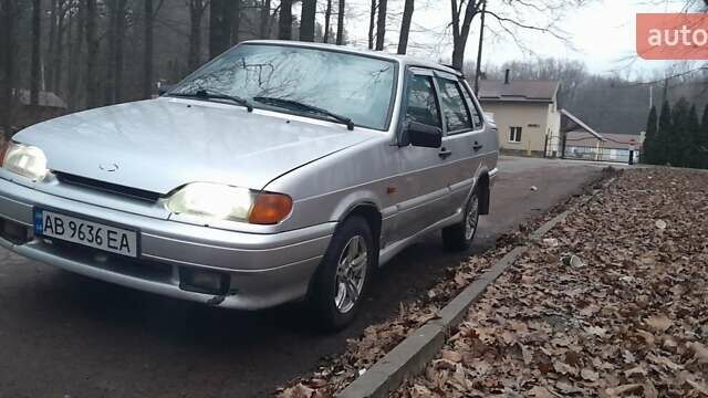 Серый ВАЗ 2115 Самара, объемом двигателя 1.6 л и пробегом 296 тыс. км за 1100 $, фото 3 на Automoto.ua