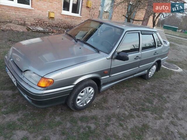 Сірий ВАЗ 2115 Самара, об'ємом двигуна 1.6 л та пробігом 143 тис. км за 2300 $, фото 1 на Automoto.ua