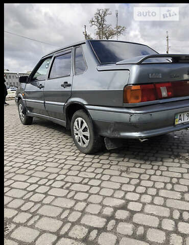 Серый ВАЗ 2115 Самара, объемом двигателя 1.6 л и пробегом 305 тыс. км за 1900 $, фото 15 на Automoto.ua