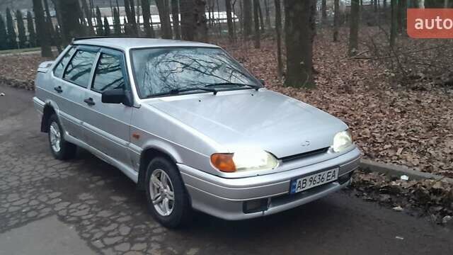 Серый ВАЗ 2115 Самара, объемом двигателя 1.6 л и пробегом 296 тыс. км за 1100 $, фото 2 на Automoto.ua