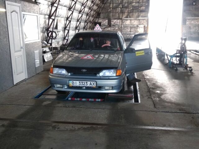 Серый ВАЗ 2115 Самара, объемом двигателя 1.6 л и пробегом 140 тыс. км за 3999 $, фото 4 на Automoto.ua