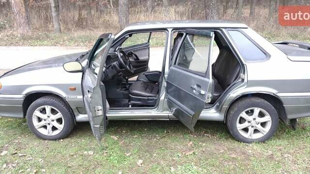 Серый ВАЗ 2115 Самара, объемом двигателя 1.6 л и пробегом 179 тыс. км за 2000 $, фото 12 на Automoto.ua