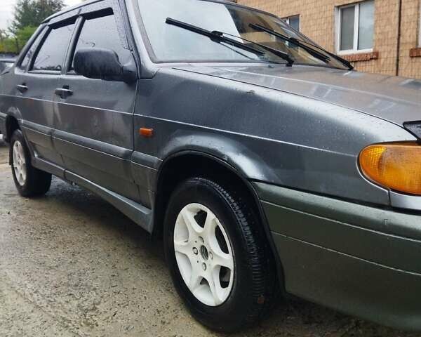 Сірий ВАЗ 2115 Самара, об'ємом двигуна 1.6 л та пробігом 300 тис. км за 1500 $, фото 4 на Automoto.ua