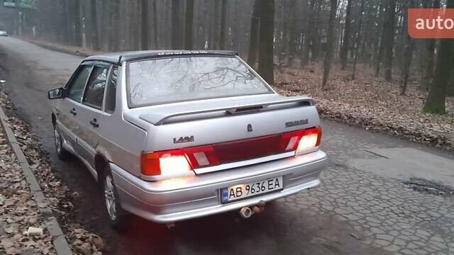 Серый ВАЗ 2115 Самара, объемом двигателя 1.6 л и пробегом 296 тыс. км за 1100 $, фото 8 на Automoto.ua