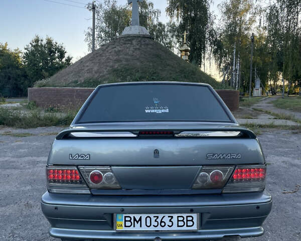 Сірий ВАЗ 2115 Самара, об'ємом двигуна 1.6 л та пробігом 220 тис. км за 1750 $, фото 7 на Automoto.ua